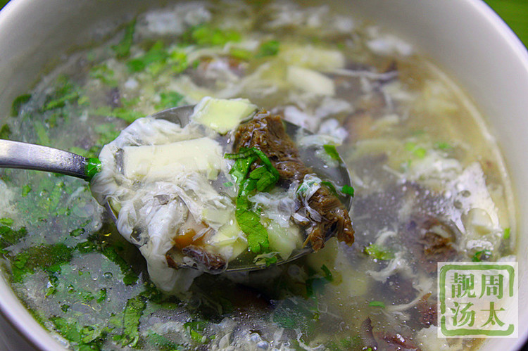 西湖牛肉羹--剩菜家常版 - 周太靚湯 - 周太靚湯