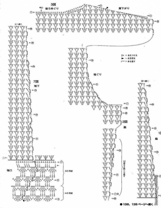 鉤針立領(lǐng)開衫 - 紫蘇 - 紫蘇的博客