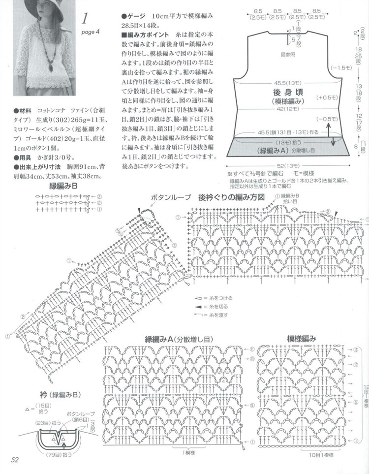 【淺淺淡淡】*雅意—水晶之戀雞心領(lǐng)鉤針套衫 - 淺淺淡淡 - 淺 淺 淡 淡