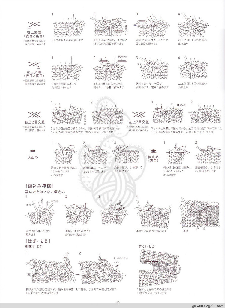 2015 じっくり編んで永く愛(ài)せるニットのふだん著 (2) - 木棉花 - 雨茫茫，霧茫茫，盼望花開，花已落……