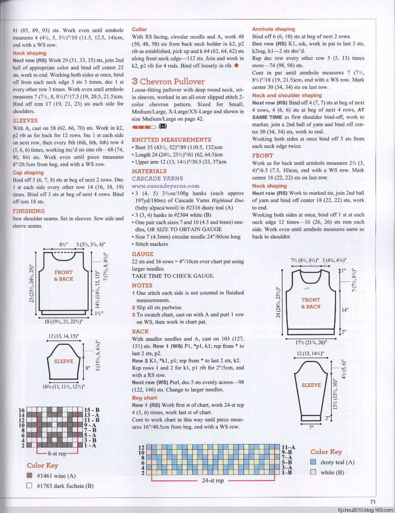 Vogue Knitting 2014-2015 冬 - 紫蘇 - 紫蘇的博客