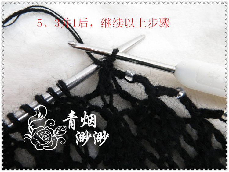 雪舞---圍巾/披肩 - 青煙渺渺 - 青煙渺渺