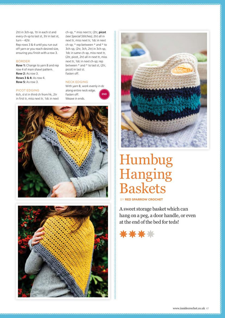 Inside Crochet  Issue 73 2016 - 輕描淡寫 - 輕描淡寫