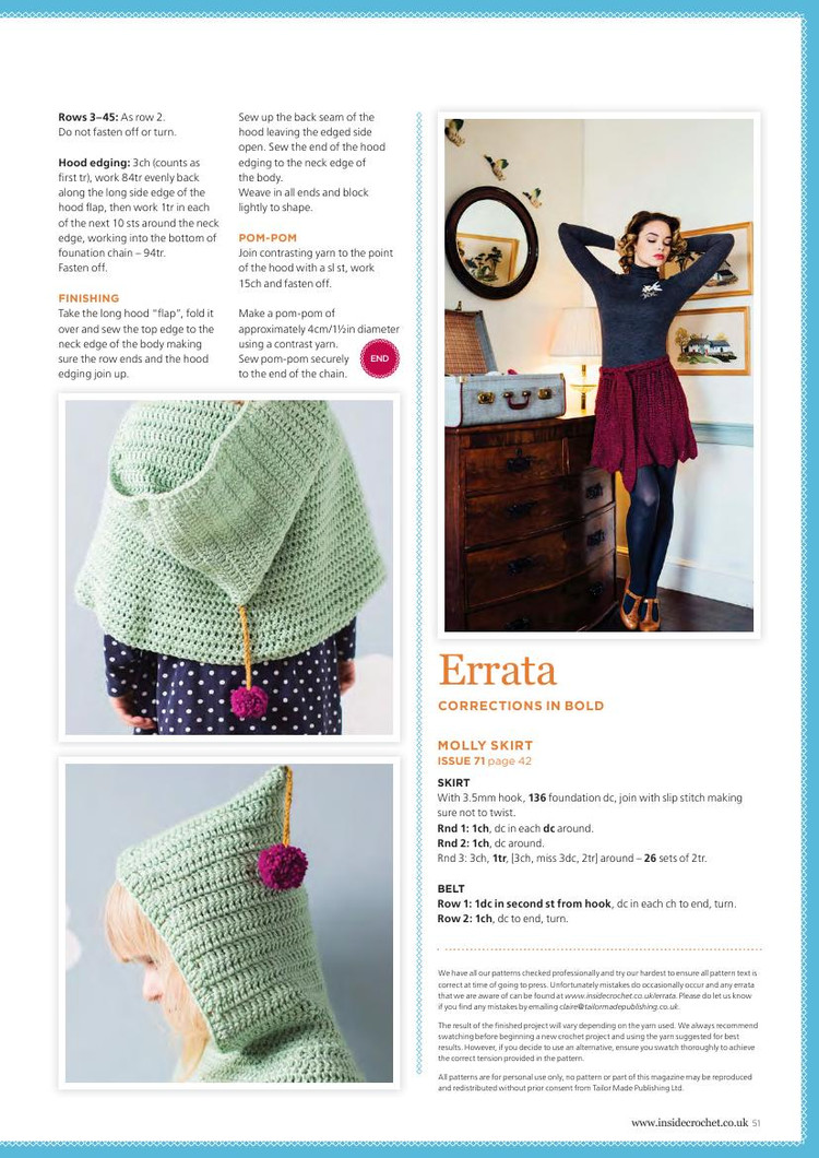 Inside Crochet  Issue 73 2016 - 輕描淡寫 - 輕描淡寫