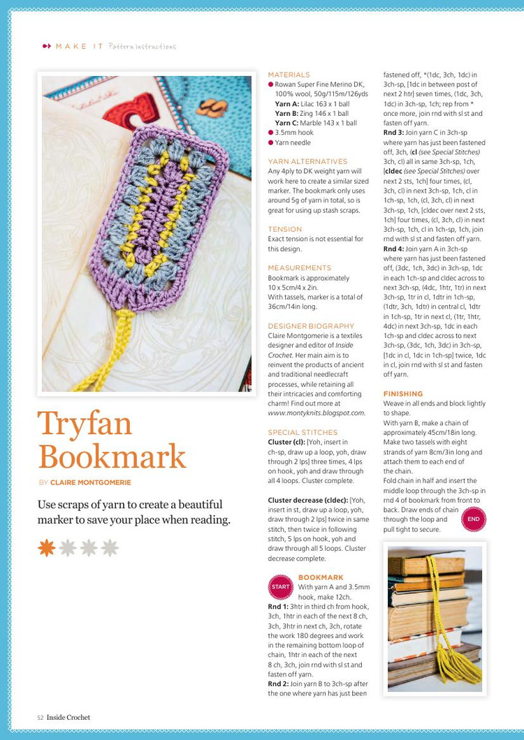 Inside Crochet  Issue 73 2016 - 輕描淡寫 - 輕描淡寫