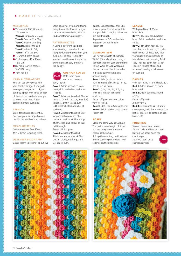 Inside Crochet  Issue 73 2016 - 輕描淡寫 - 輕描淡寫