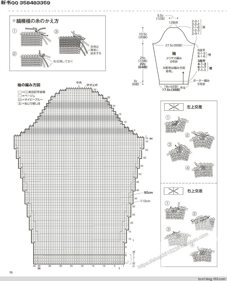 [日]兒童針織詳細教程キッズの手編み - 編織幸福 - 編織幸福的博客