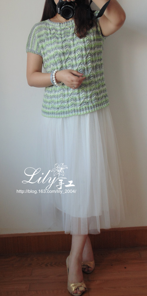 【Lily手工】--青菓--志田款套衫 - Lily - Lily的手工編織天地