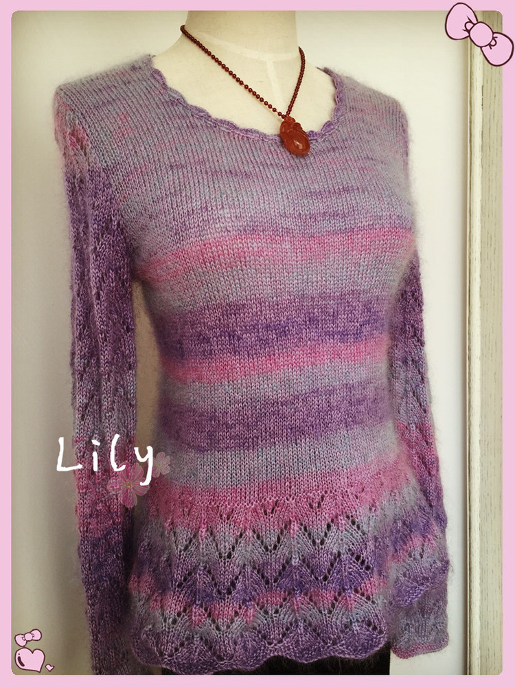 【Lily】--以夢(mèng)--馬海修身款 - Lily - Lily的手工編織天地