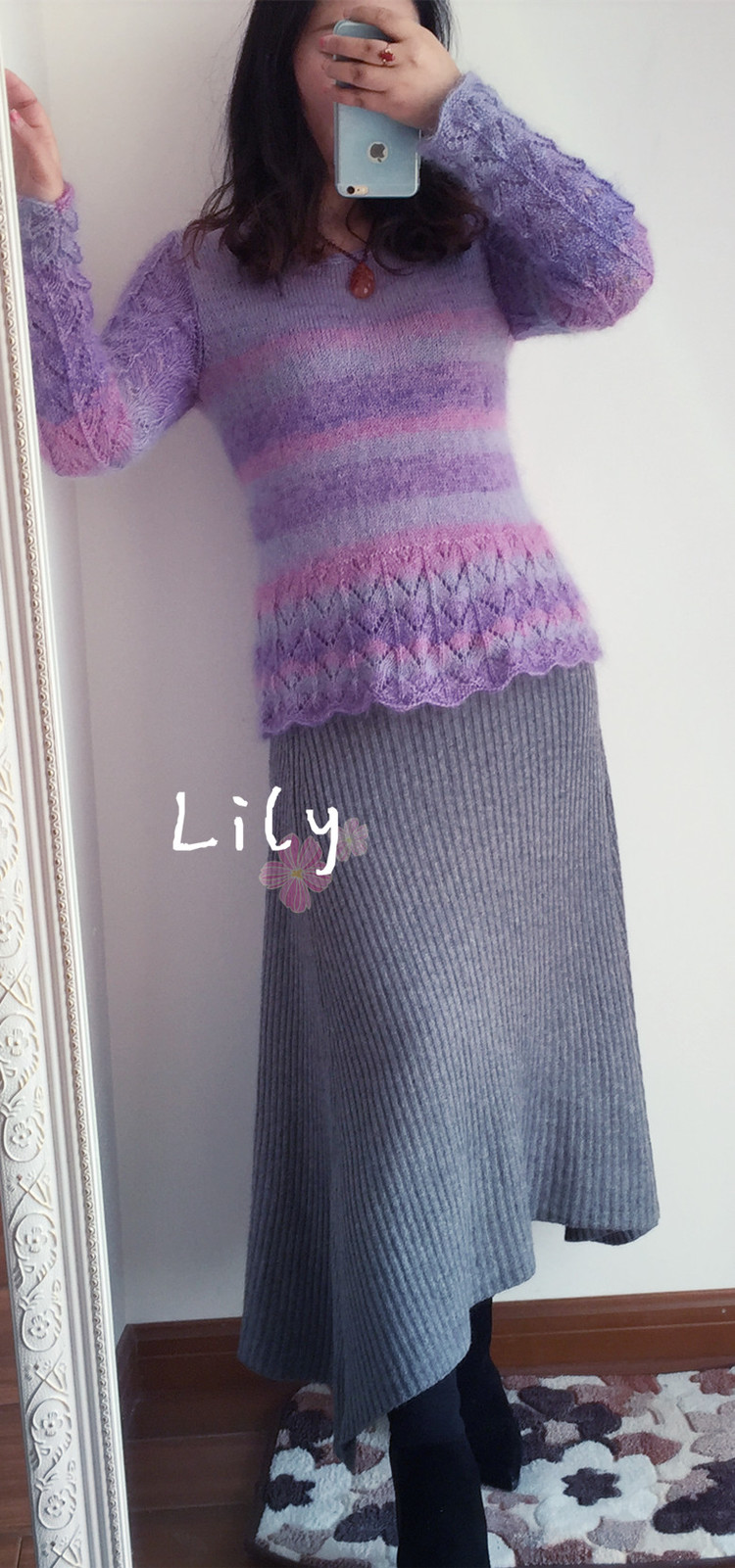 【Lily】--以夢(mèng)--馬海修身款 - Lily - Lily的手工編織天地