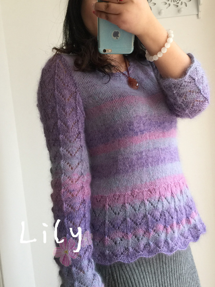 【Lily】--以夢(mèng)--馬海修身款 - Lily - Lily的手工編織天地