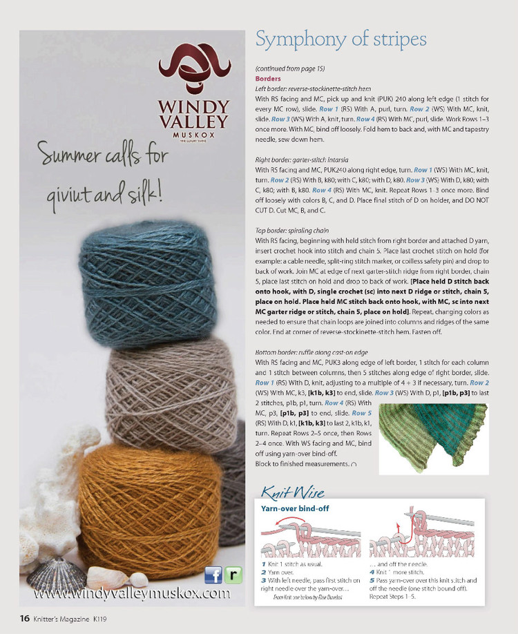 Knitters Magazine  Summer 2015 - 輕描淡寫 - 輕描淡寫