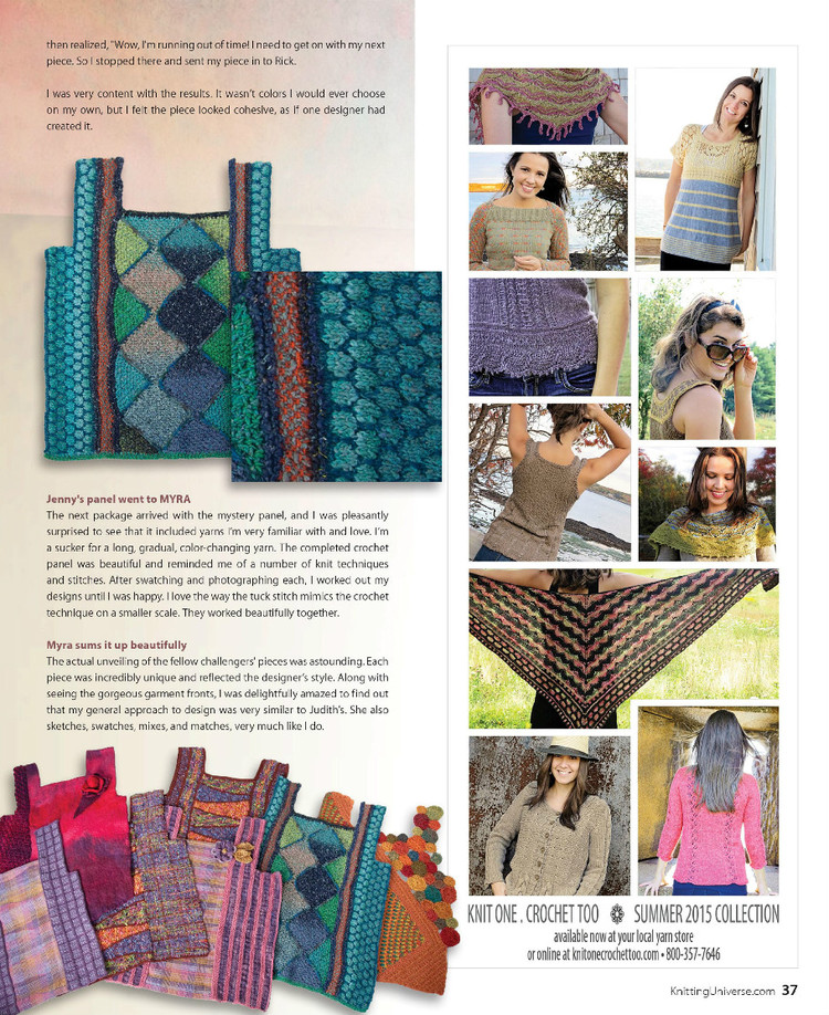 Knitters Magazine  Summer 2015 - 輕描淡寫 - 輕描淡寫