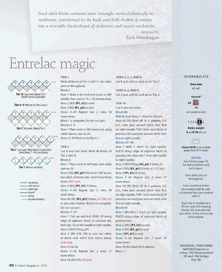 Knitters Magazine  Summer 2015 - 輕描淡寫 - 輕描淡寫