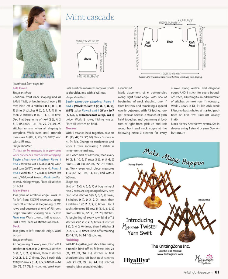 Knitters Magazine  Summer 2015 - 輕描淡寫 - 輕描淡寫