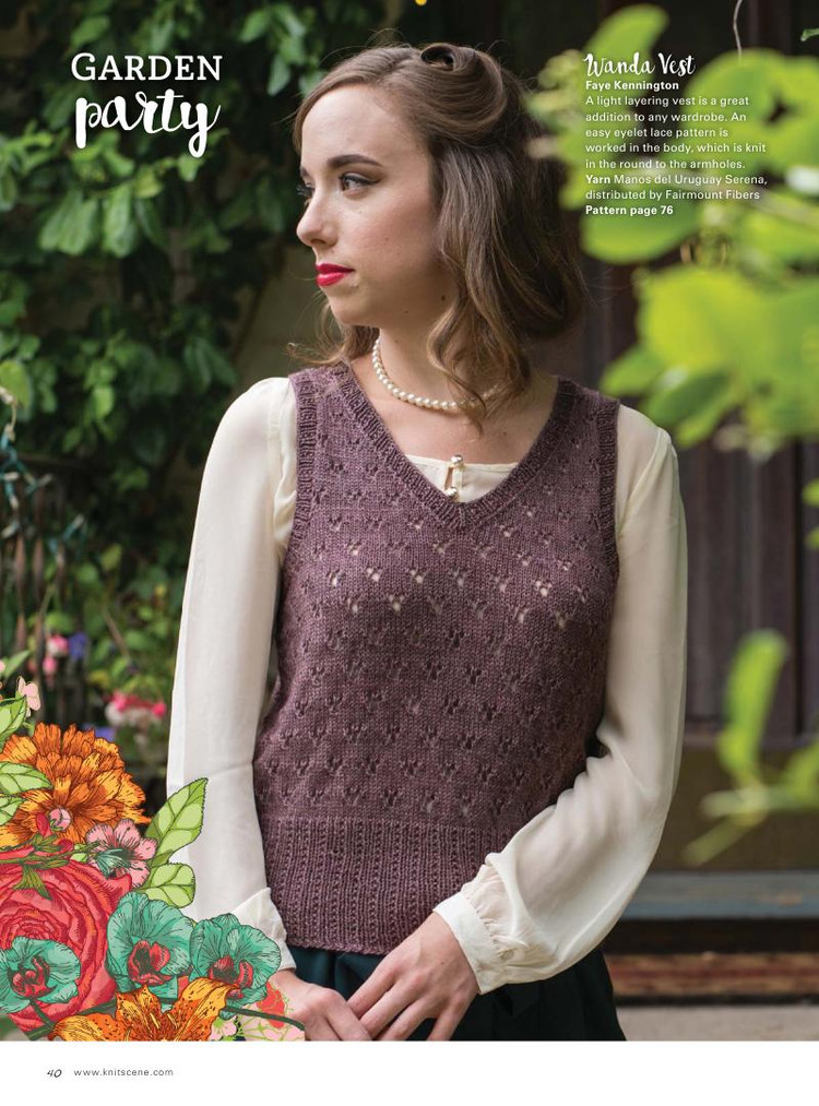 Knitscene  Spring 2016 - 輕描淡寫 - 輕描淡寫
