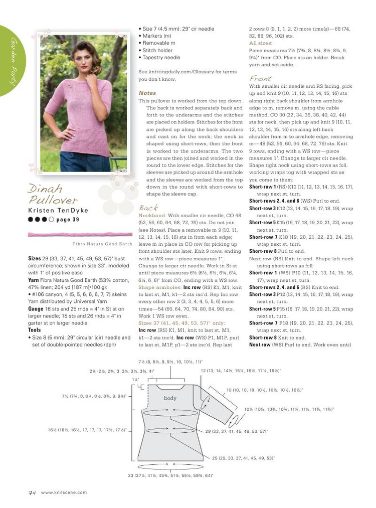 Knitscene  Spring 2016 - 輕描淡寫 - 輕描淡寫