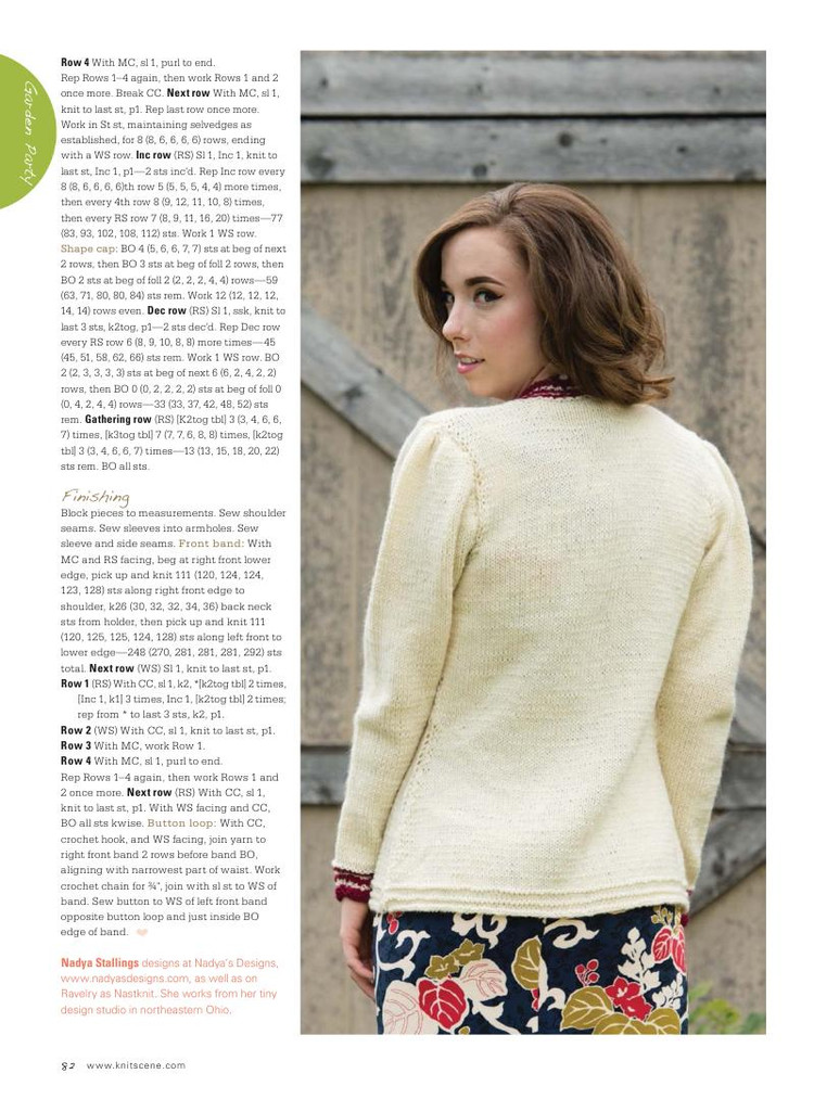 Knitscene  Spring 2016 - 輕描淡寫 - 輕描淡寫
