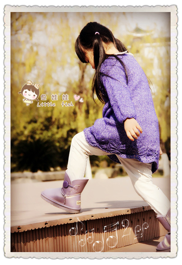 藍(lán)精靈~~~長(zhǎng)款毛衣  42 - 魚(yú)兒 - 魚(yú)兒的小溪