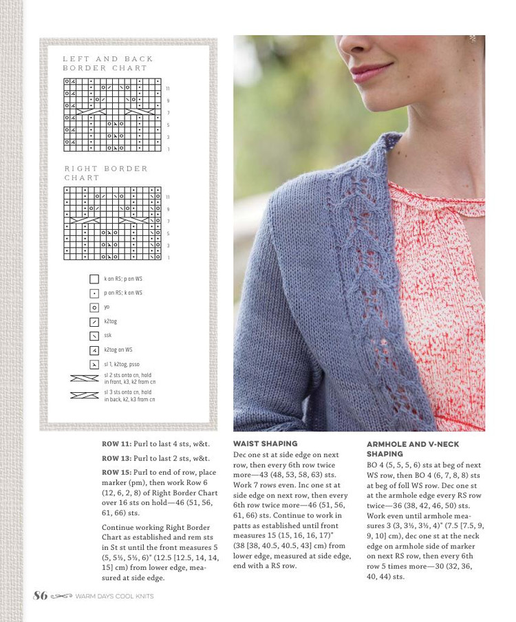 Warm Days, Cool Knits Lighter Designs for Every Season - 輕描淡寫 - 輕描淡寫