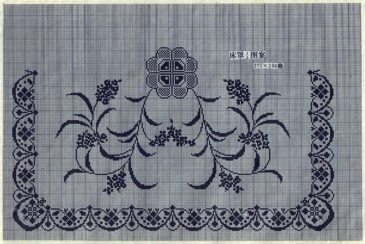 八十年代的鉤針蕾絲方格圖案 - 茗宴 - 茗香夜宴