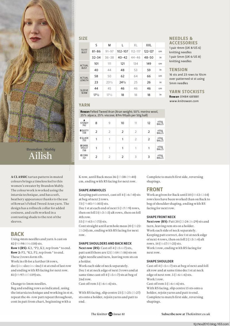 The Knitter Issue 81 - 紫蘇 - 紫蘇的博客