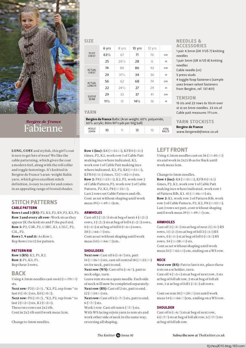 The Knitter Issue 81 - 紫蘇 - 紫蘇的博客