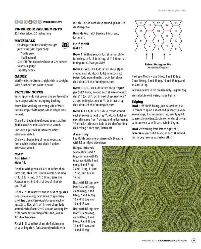 Crochet! - Autumn 2014 - 紫蘇 - 紫蘇的博客