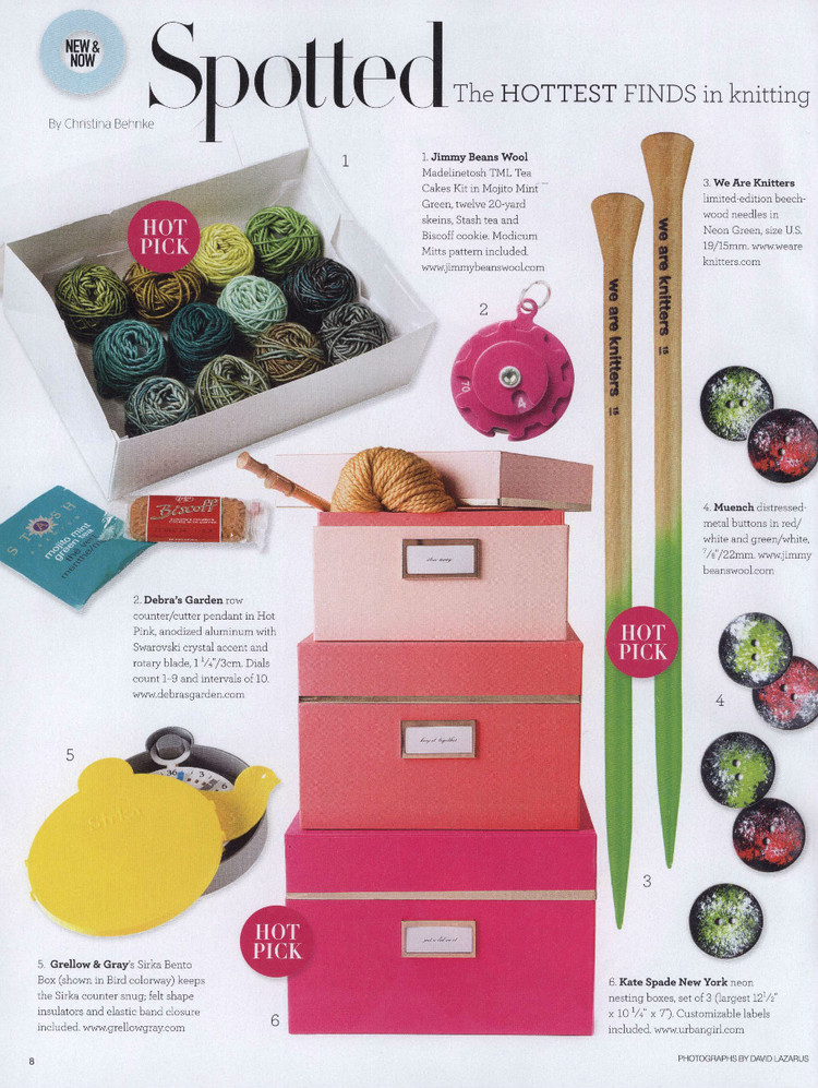 Vogue Knitting International  Holiday 2014 - 輕描淡寫 - 輕描淡寫