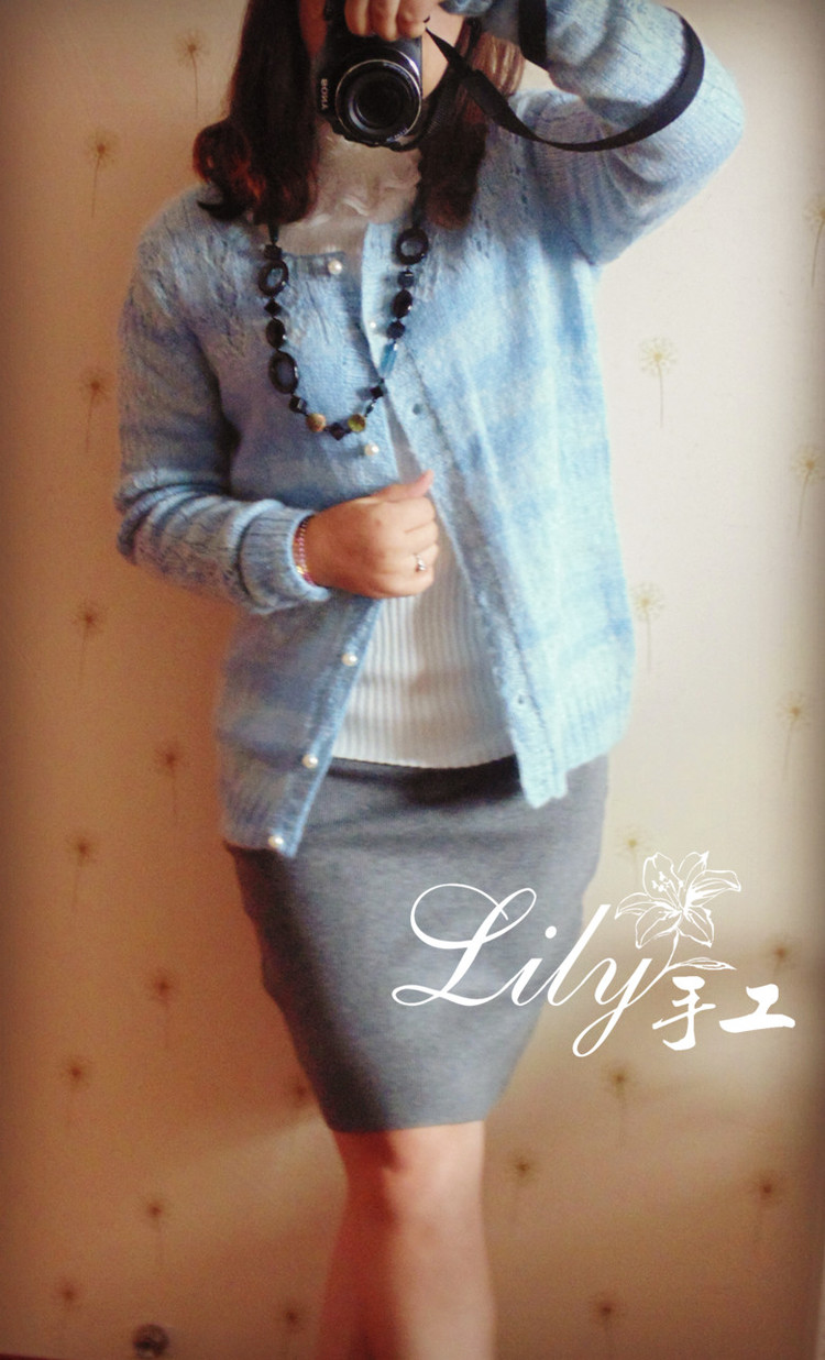 【Lily手工】--云菲--云馬實(shí)用開衫 - Lily - Lily的手工編織天地