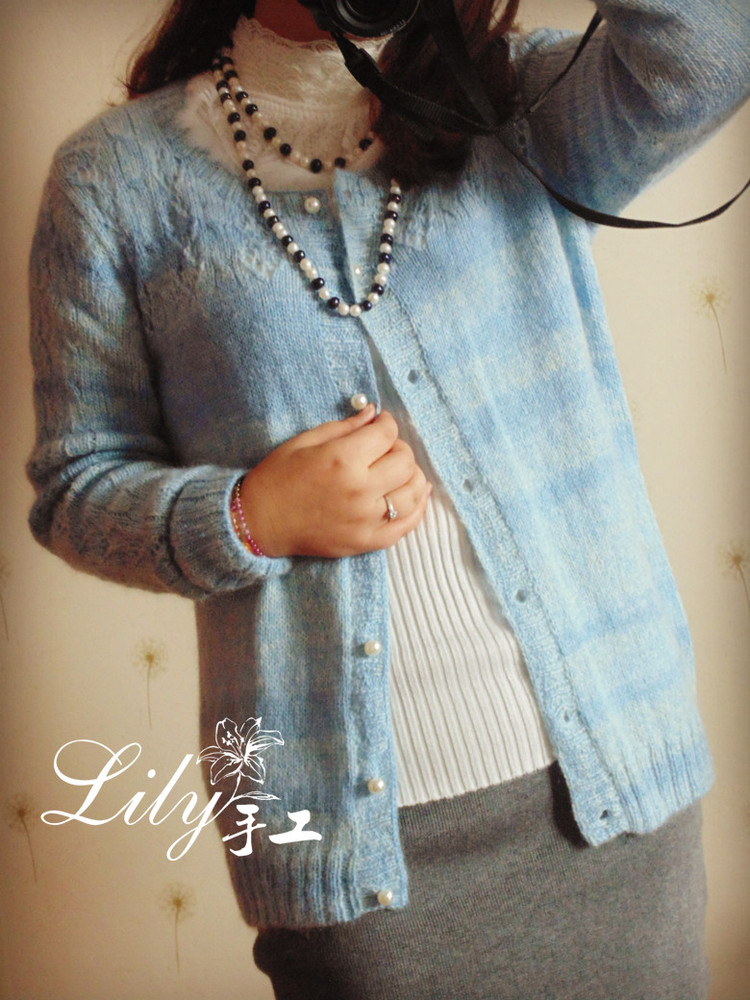【Lily手工】--云菲--云馬實(shí)用開衫 - Lily - Lily的手工編織天地
