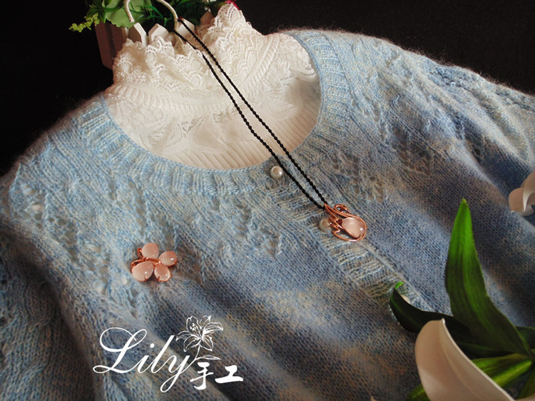 【Lily手工】--云菲--云馬實(shí)用開衫 - Lily - Lily的手工編織天地