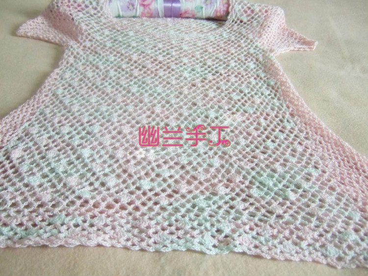 四月芳～～～段染加純色蕾絲小套衫23 - 空谷幽蘭 - 指尖的溫柔～幽蘭の編織時(shí)光