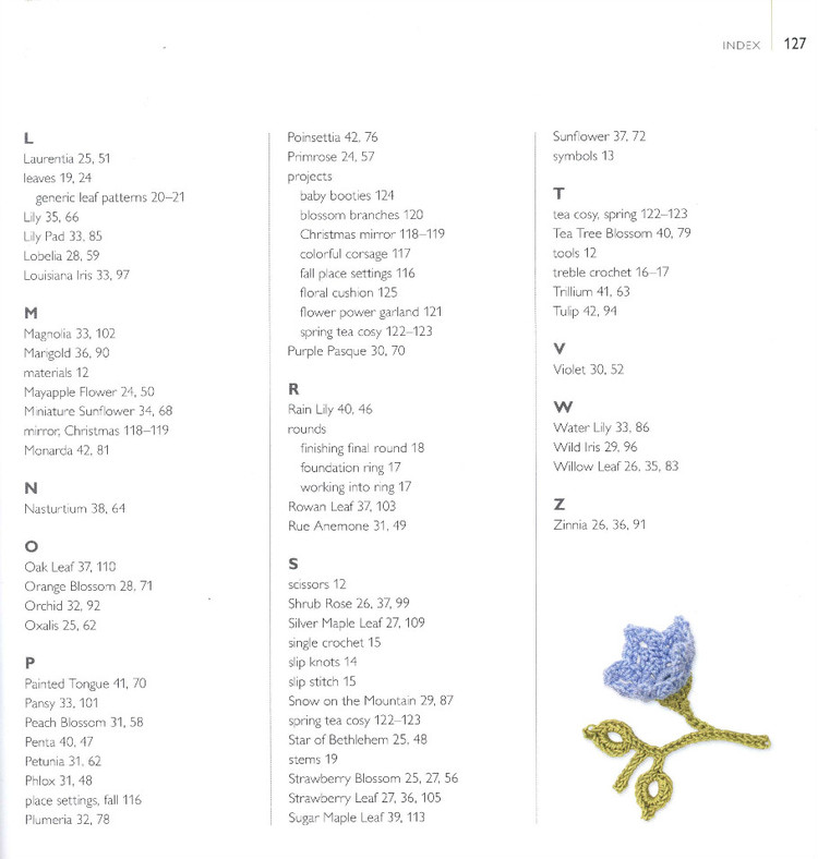 100LaceFlowersToCrochet 鉤單元花 - 紫蘇 - 紫蘇的博客