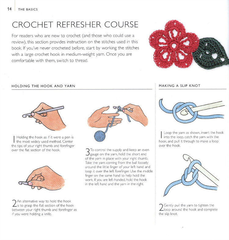 100LaceFlowersToCrochet 鉤單元花 - 紫蘇 - 紫蘇的博客