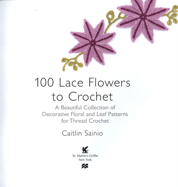 100LaceFlowersToCrochet 鉤單元花 - 紫蘇 - 紫蘇的博客