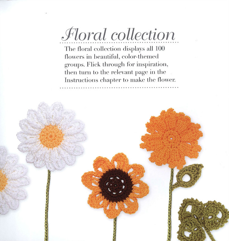 100LaceFlowersToCrochet 鉤單元花 - 紫蘇 - 紫蘇的博客