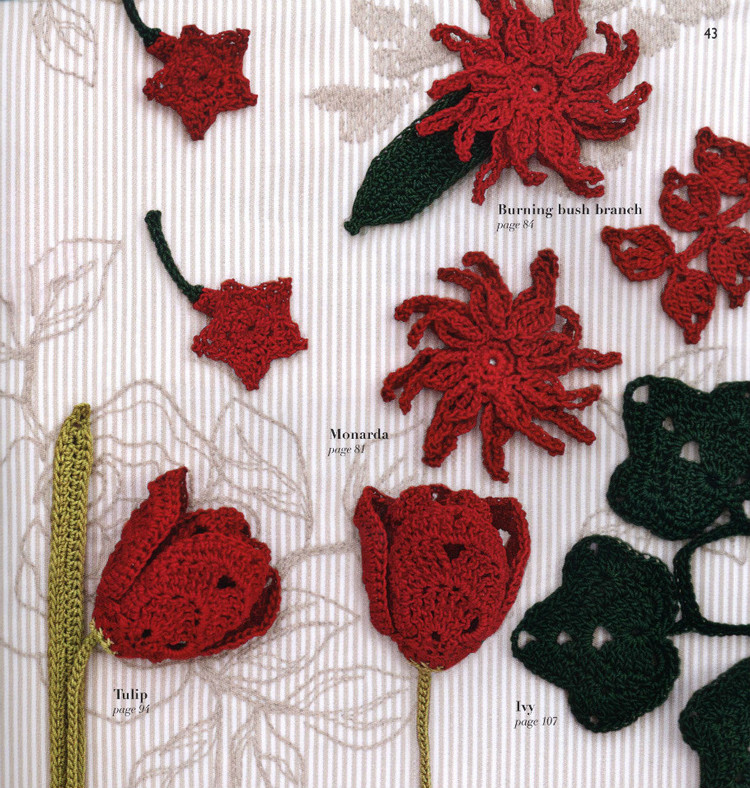 100LaceFlowersToCrochet 鉤單元花 - 紫蘇 - 紫蘇的博客