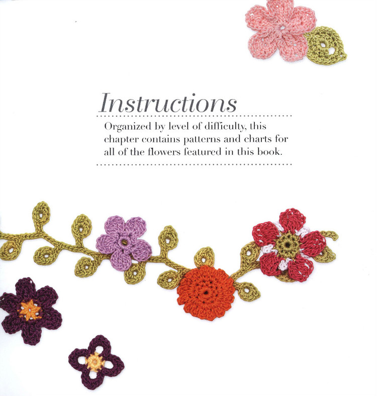 100LaceFlowersToCrochet 鉤單元花 - 紫蘇 - 紫蘇的博客