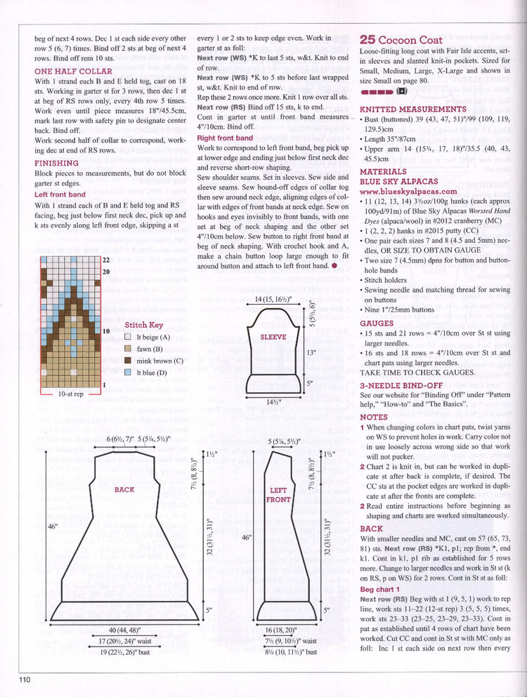 Vogue Knitting  Fall 2014 - 輕描淡寫 - 輕描淡寫