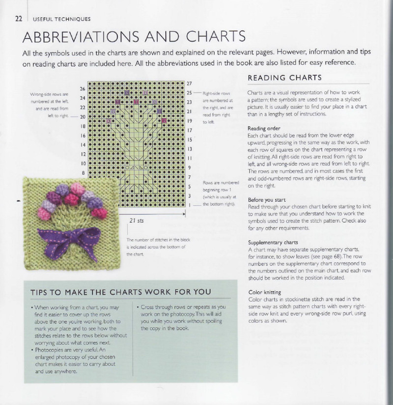 75 Floral Blocks to Knit - 紫蘇 - 紫蘇的博客