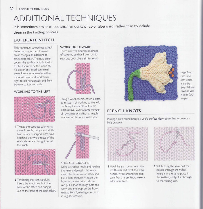 75 Floral Blocks to Knit - 紫蘇 - 紫蘇的博客
