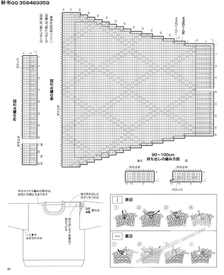 [日]兒童DIY教程かわいいキッズの手編みニット - 壹一 - 壹一的博客