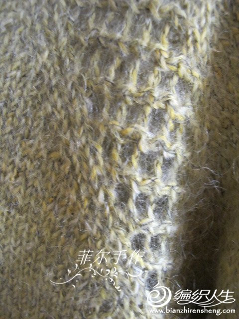【菲爾手作】青云---云蕾七分袖中長款裙衫（美圖+女兒秀） - 菲爾 - 菲爾的編織博客