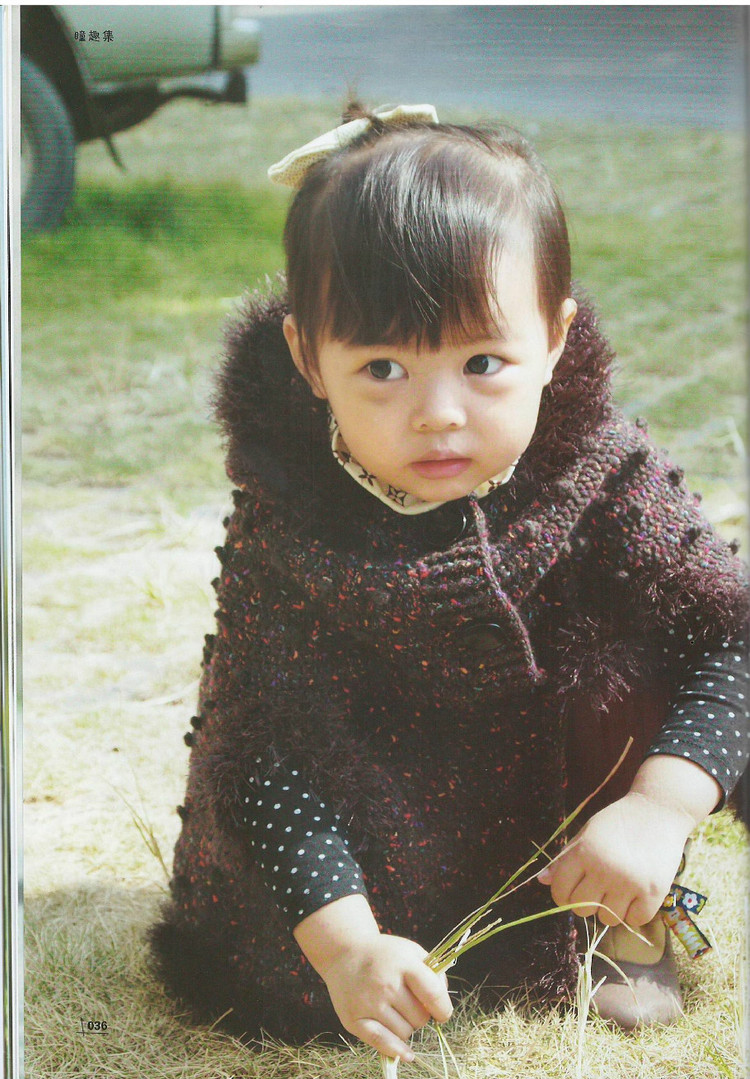 Moms Hand knitting Little Princess Sweater  2015 - 輕描淡寫 - 輕描淡寫