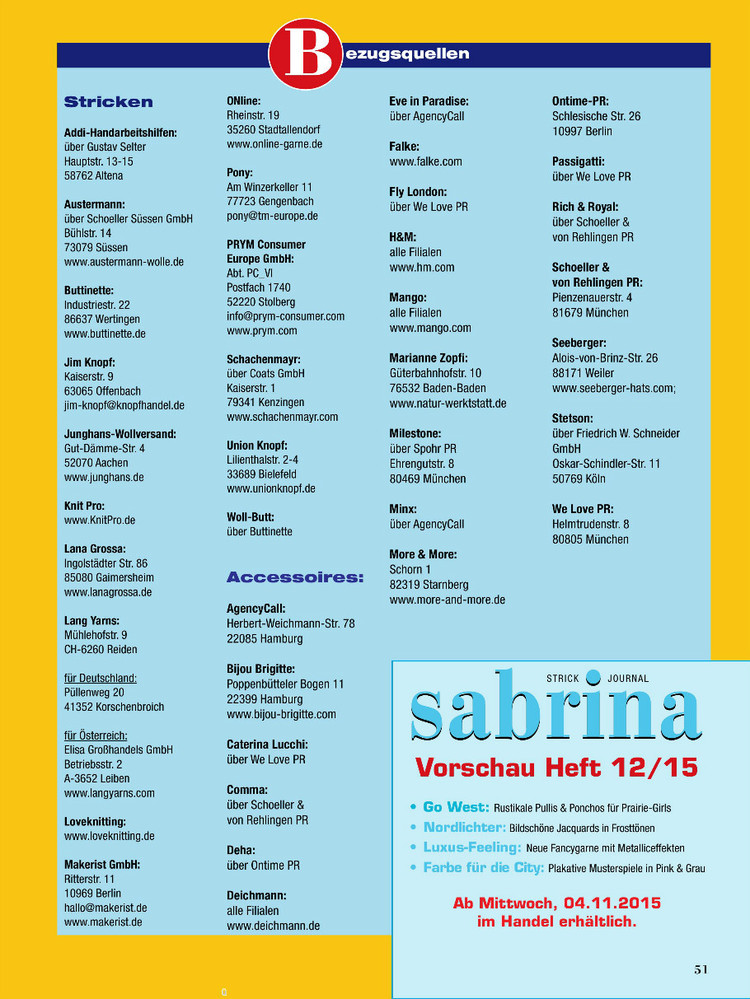Sabrina  November 2015 - 輕描淡寫 - 輕描淡寫