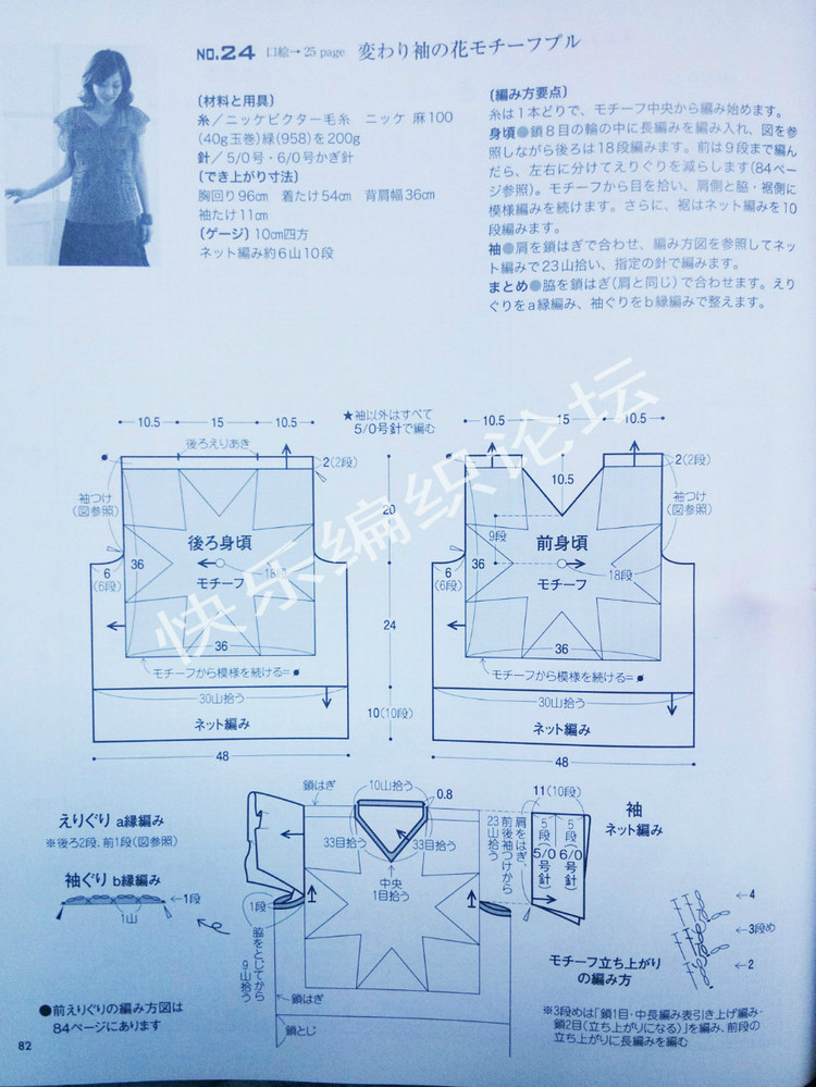 【引用】倩兮--八角寬松短袖+改版巧手媽咪之倩兮 - 壹一 - 壹一的博客