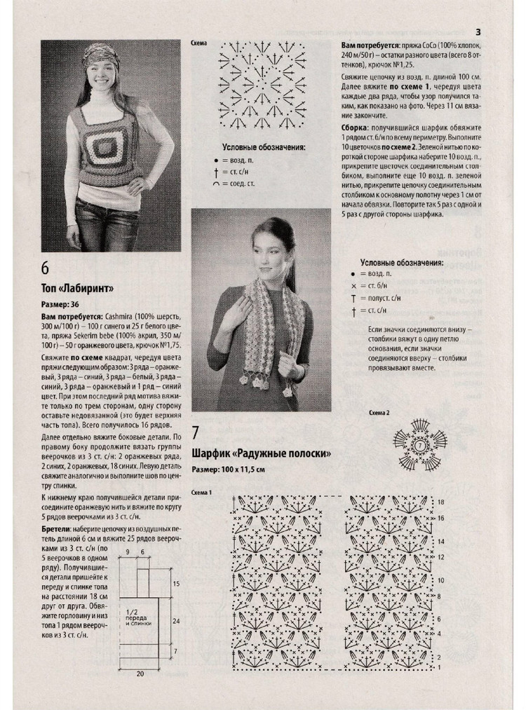 Вяжем крючком №1 2016 - 輕描淡寫 - 輕描淡寫