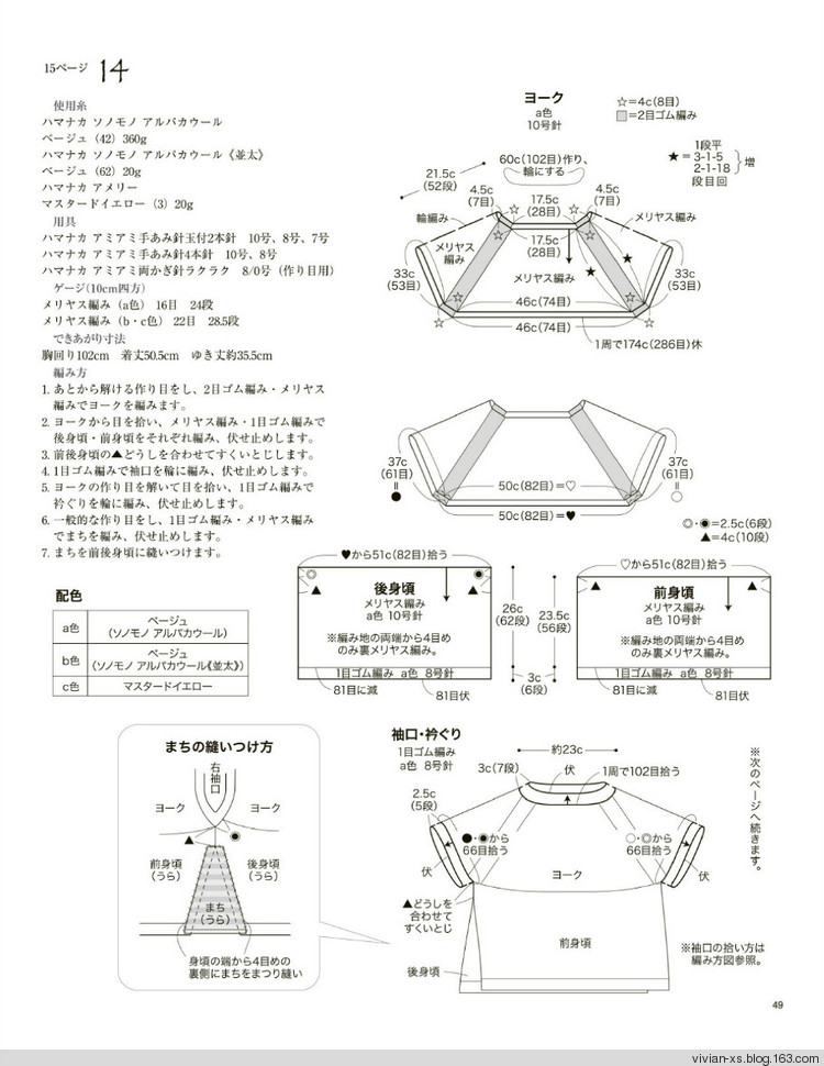 大人に似合う旬ニット2015（高清進群可?。?73900058） - Vivian - Vivian的薇安織譯坊
