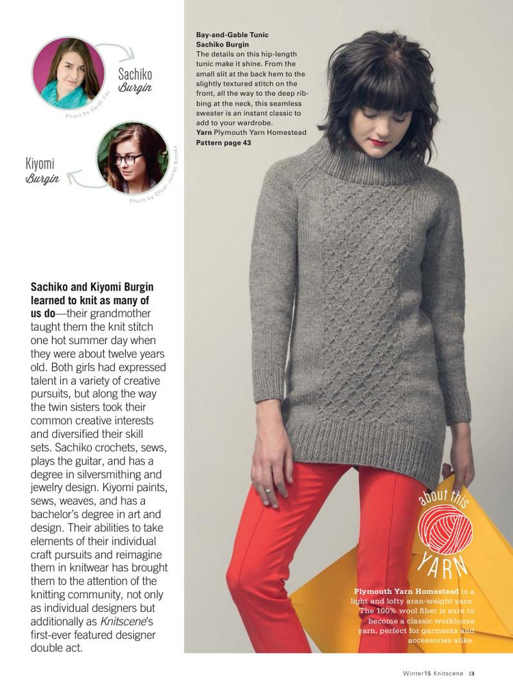 Knitscene  Winter 2015 - 輕描淡寫 - 輕描淡寫